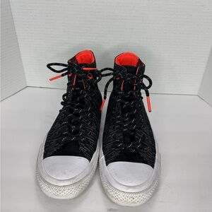 Converse Chuck Taylor‎ All Star II Hi Shield M 7.5/ W 9.5 Black Reflective Lava